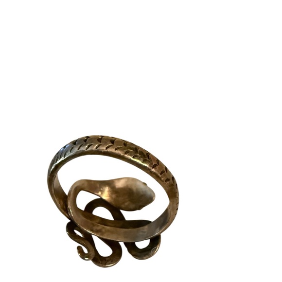 Sterling Silver 925 Snake Ring – Size 7 - Coiled Cobra Design - Picture 5 of 11